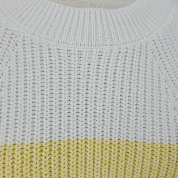 GAP Sweater Colorful Bold Stripe Long Sleeve Crew Neck Knit Pullover - Picture 2 of 7